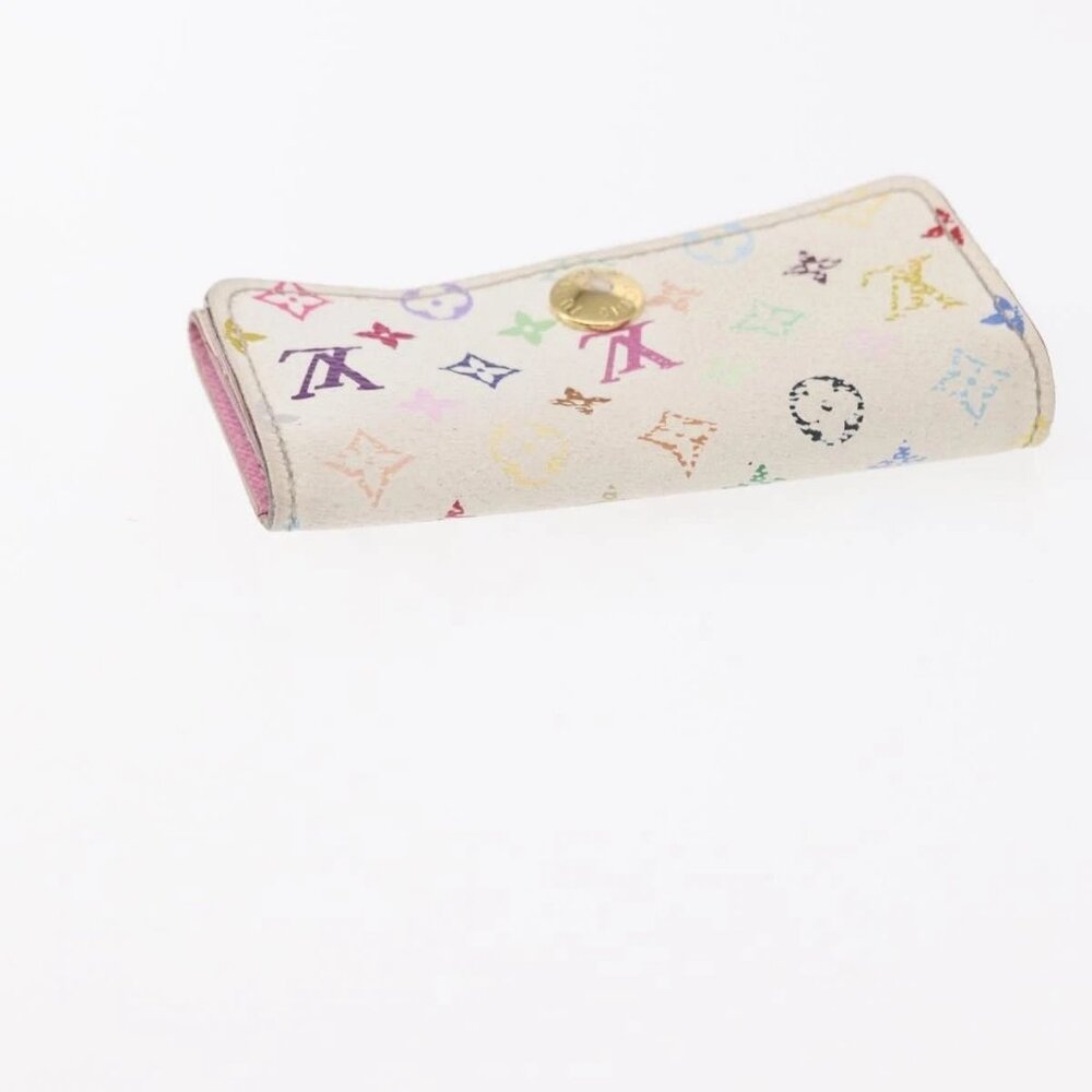 LOUIS VUITTON Zippy Coin Purse Multicles 4 Coin Purse 2 Set White Auth am9908 - Picture 12 of 15